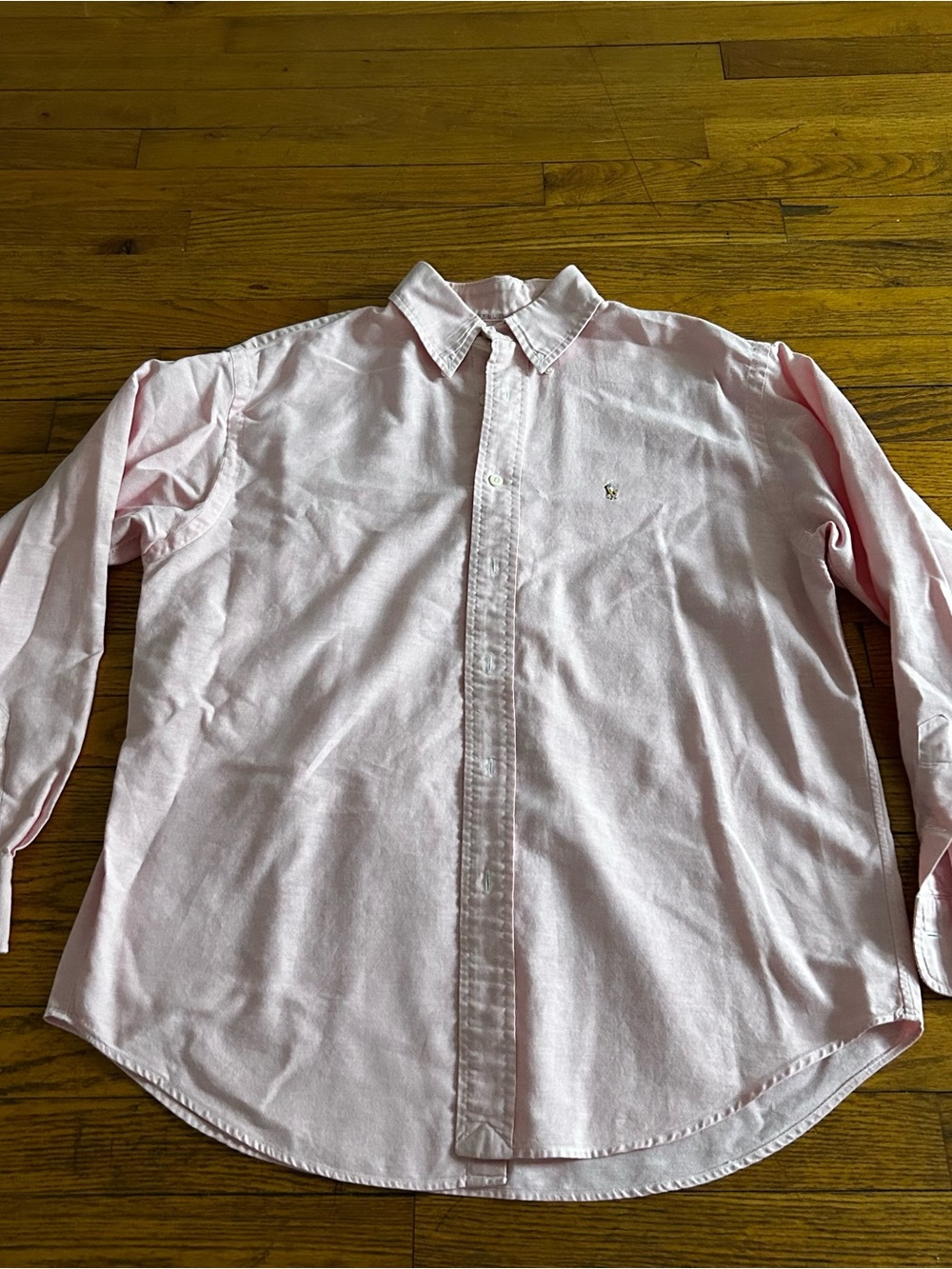 Ralph Lauren Pink Button-Down Oxford Shirt